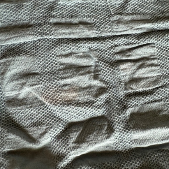 Sage Blue Mustard Seed Mini Dress with Shorts size M - Picture 4 of 5